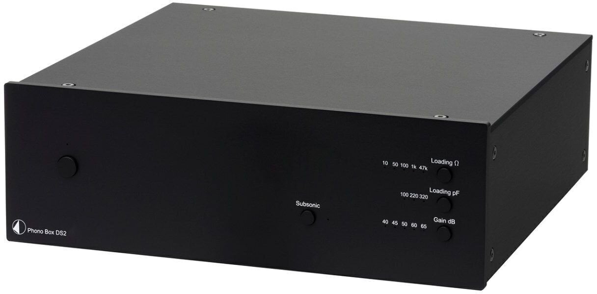 Hi-Fi Gramofonski predojačevalec Pro-Ject Phono Box DS2 Črna