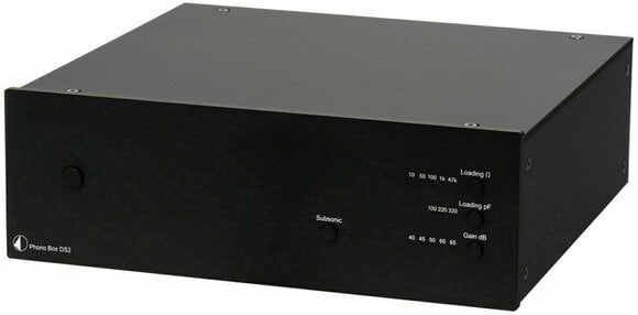 Hi-Fi Phono Preamp Pro-Ject Phono Box DS2 Black - 1
