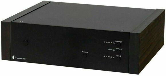 Hi-Fi Przedwzmacniacz gramofonowy Pro-Ject Phono Box DS2 Black/Eucalyptus - 1