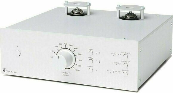 Hi-Fi Przedwzmacniacz gramofonowy Pro-Ject Tube Box DS2 Silver - 1
