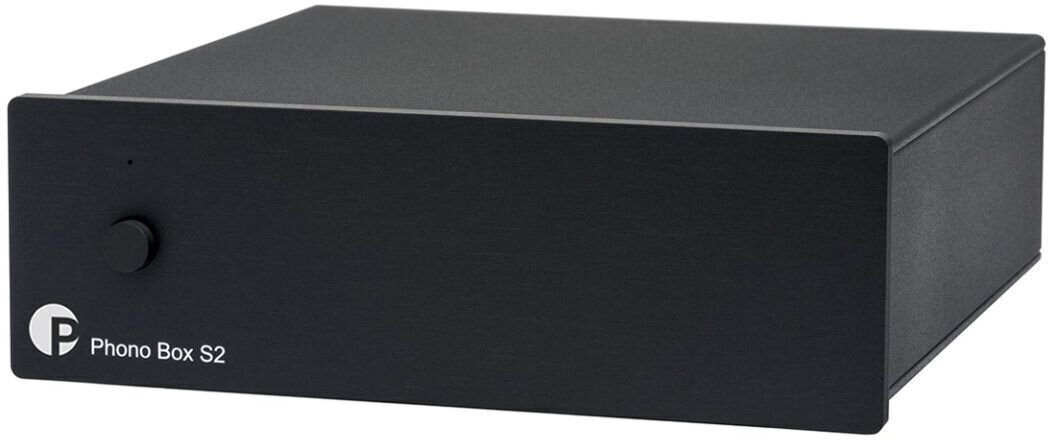 Hi-Fi platenspeler-voorversterker Pro-Ject Phono Box S2 Zwart