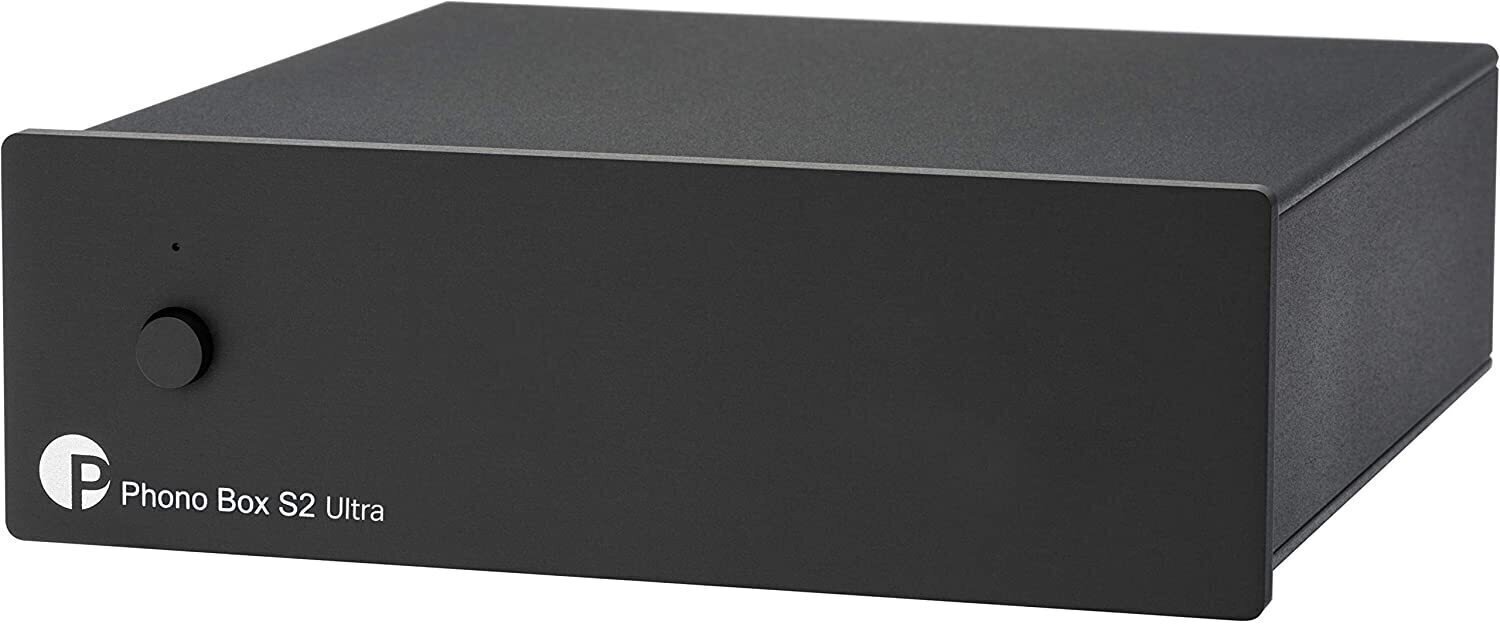 Preamplificador de gramófono Hi-Fi Pro-Ject Phono Box S2 Ultra Negro