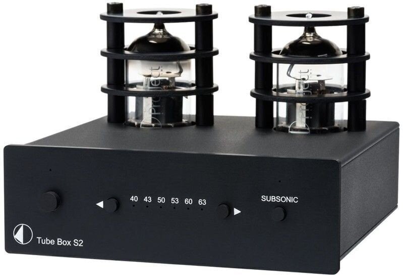Hi-Fi Gramofonsko predpojačalo Pro-Ject Tube Box S2 Crna