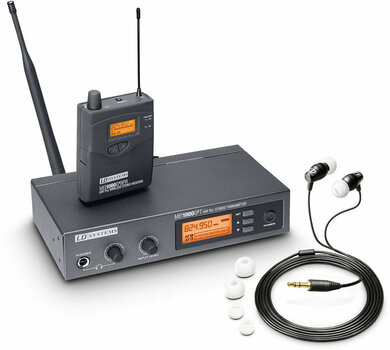 Set Microfoni Wireless con Auricolari LD Systems MEI 1000 G2 - 1