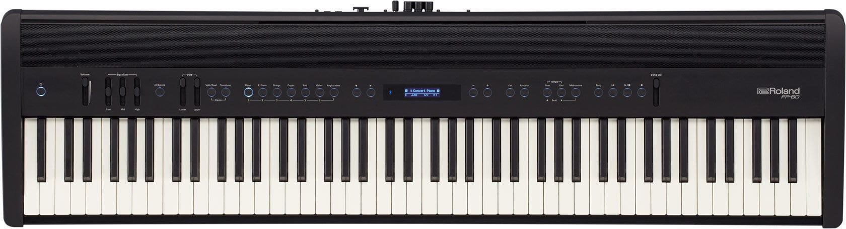 Piano digital de palco Roland FP-60 BK Piano digital de palco