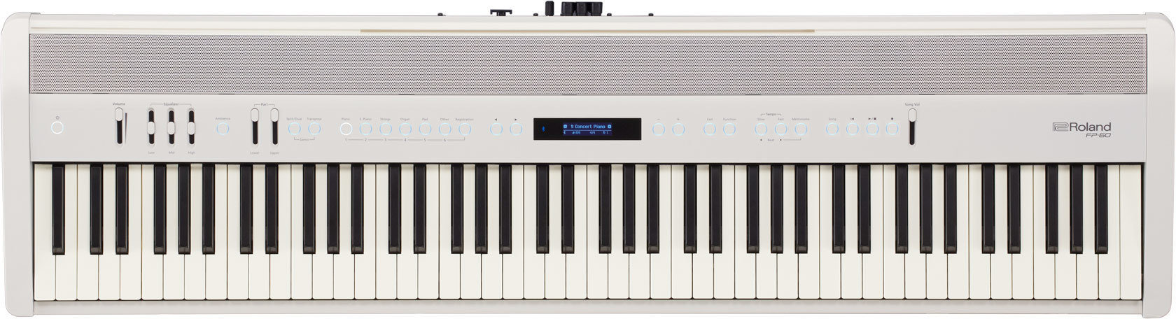 Piano digital de palco Roland FP-60 WH Piano digital de palco