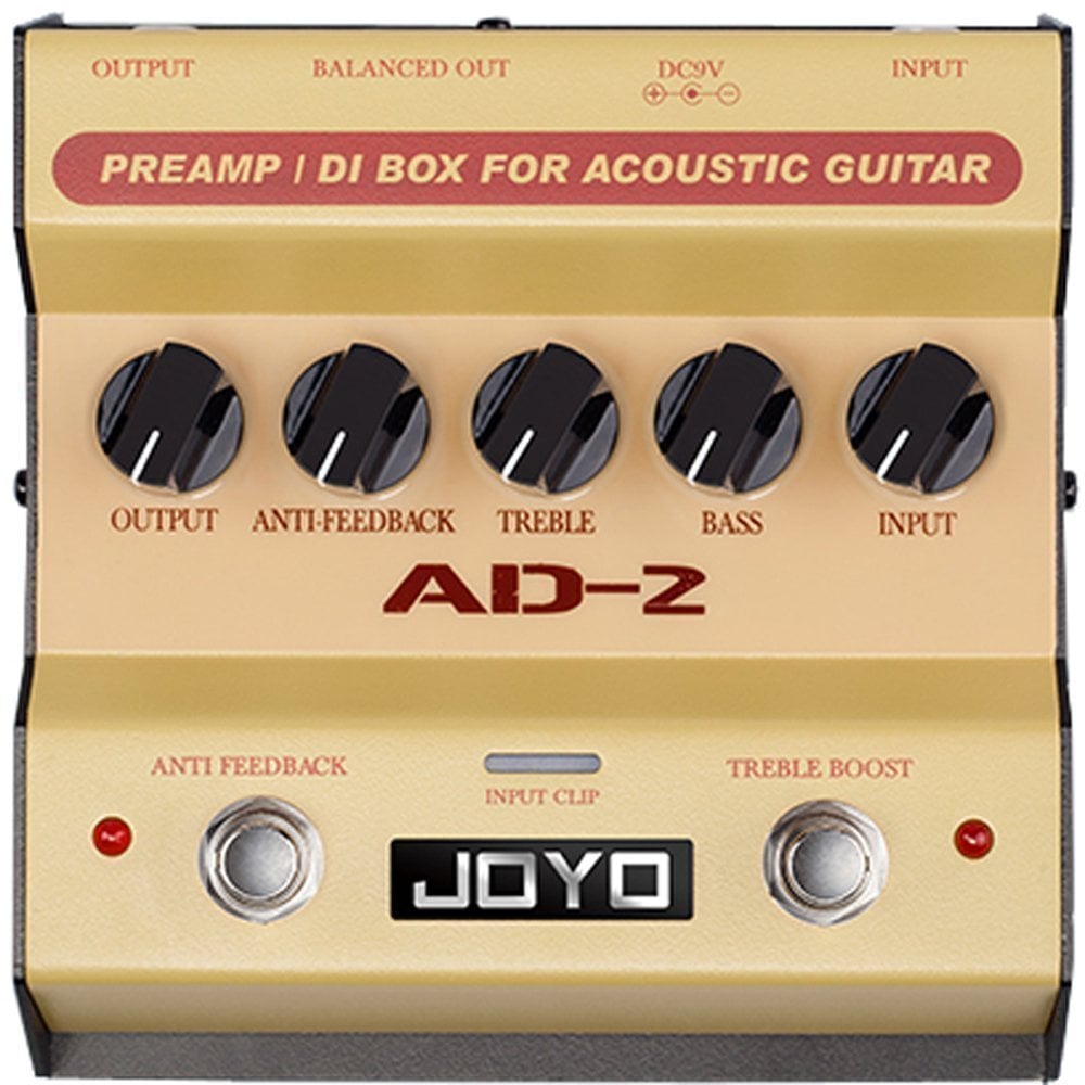 Pedal de efeitos para guitarra Joyo AD-2 Preamp / DI