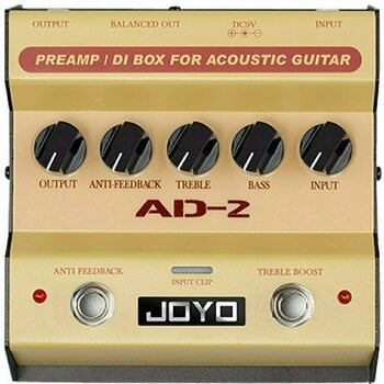 Pedal de efeitos para guitarra Joyo AD-2 Preamp / DI - 1
