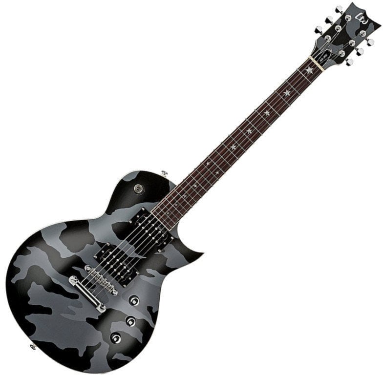 Signature Electric Guitar ESP LTD WA-200 Black Camo Will Adler Signature