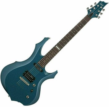 Guitare électrique ESP LTD F-10 Gunsmoke Blue Guitare électrique - 1