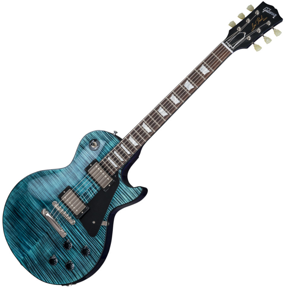 Guitare électrique Gibson Les Paul Standard Figured Top Nordic Blue