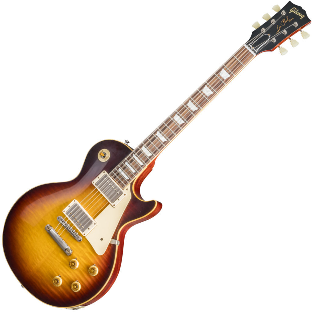 Chitară electrică Gibson Burstdriver Les Paul Standard Havana Fade VOS