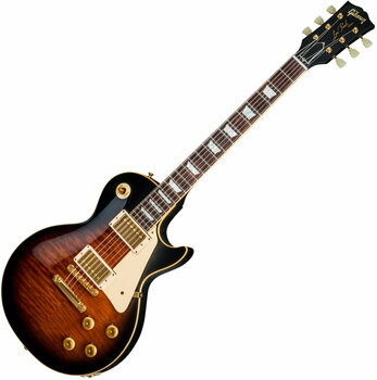 Chitară electrică Gibson Les Paul Standard Lightly Figured Top Amber Sunset - 1