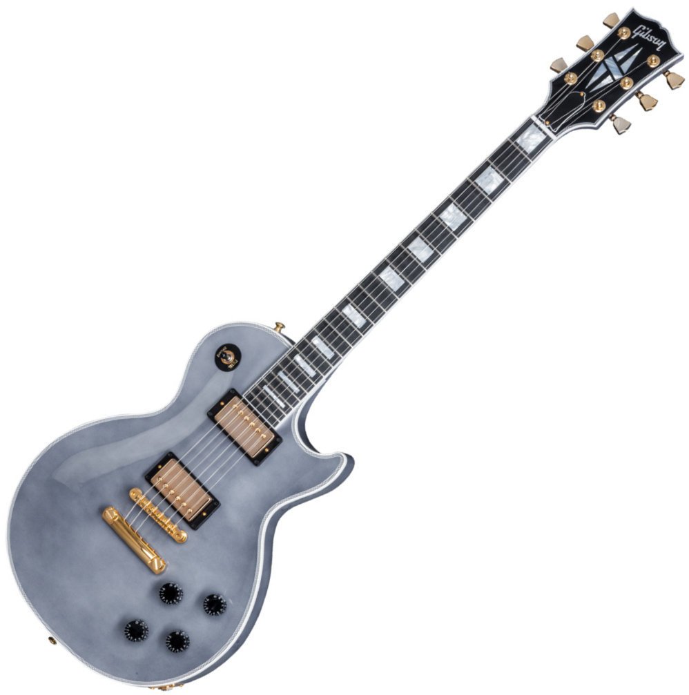 Elektrische gitaar Gibson Modern Les Paul Axcess Custom Rhino Gray Gloss