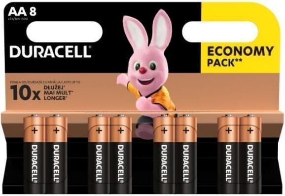 AA batérie Duracell Basic 8