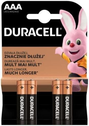 AAA Baterries Duracell Basic 4
