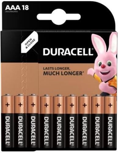 AAA batérie Duracell Basic 18