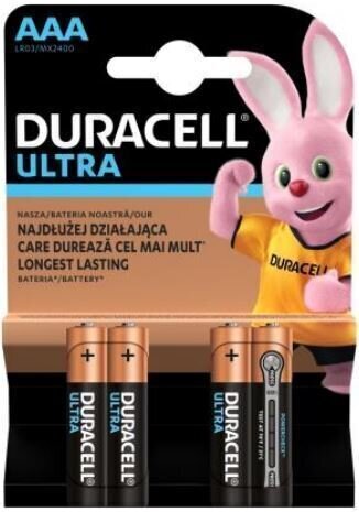 AAA Batterier Duracell Ultra 4 AAA Batterier