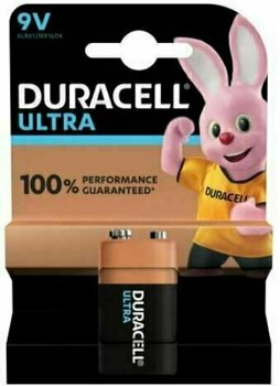 9V Batteri Duracell 9V Batteri Ultra - 1