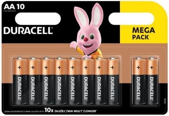 AA-batterier Duracell Basic 10