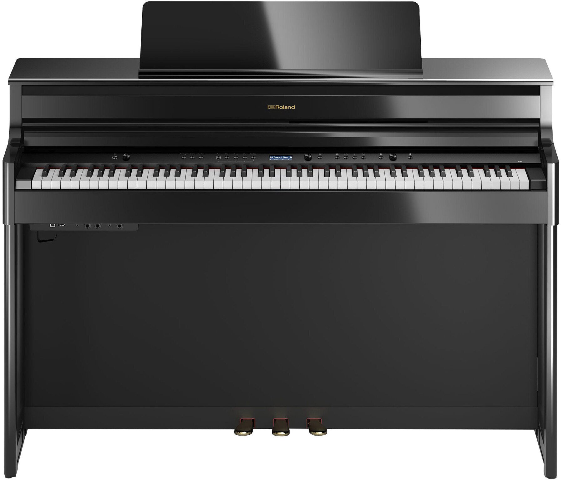 Digitale piano Roland HP 704 Polished Ebony Digitale piano