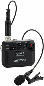 Portable Digital Recorder Zoom F2-BT Black - 1