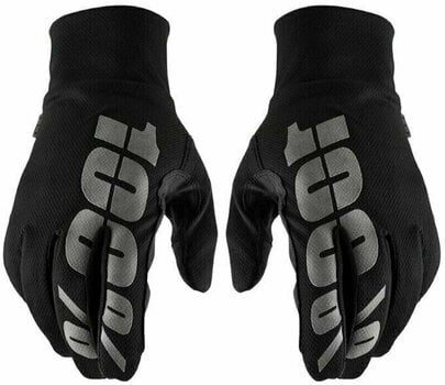 Guantes de ciclismo 100% Hydromatic Gloves Black M Guantes de ciclismo - 1