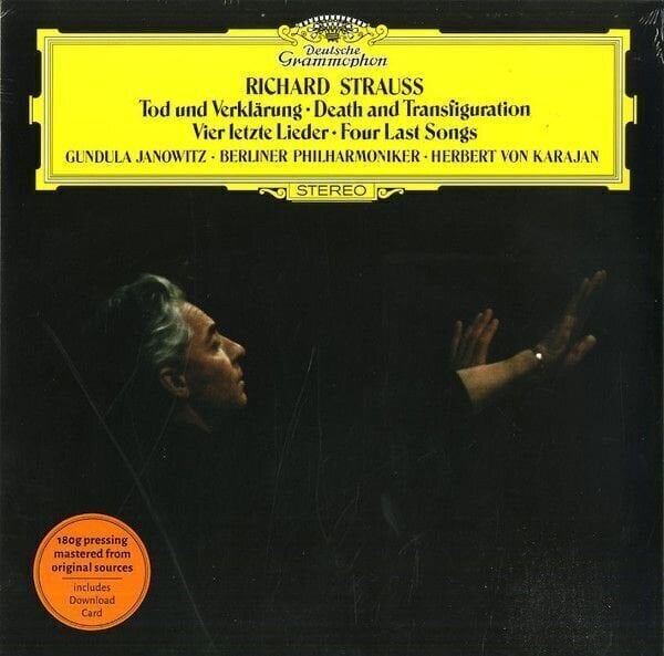 Vinyl Record Herbert von Karajan - Strauss Four Last Songs (LP)