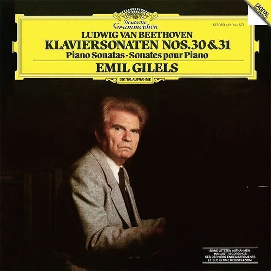 Vinyl Record Beethoven - Piano Sonata No 30 & 31 (LP)