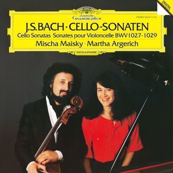 Vinyl Record J. S. Bach - Cello Sonatas BMV 1027-1029 (LP)
