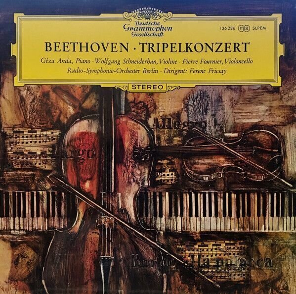 Vinylskiva Beethoven - Tripelkonzert (LP)