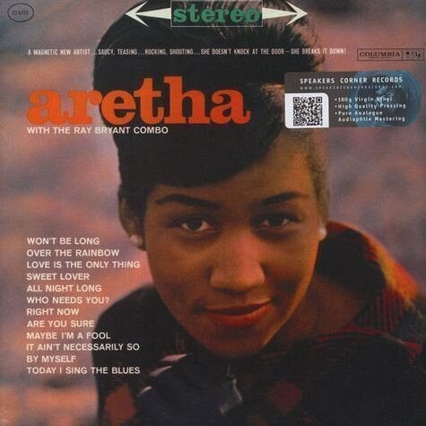 Vinyl Record Aretha Franklin - Aretha with the Ray Bryant Combo (LP)