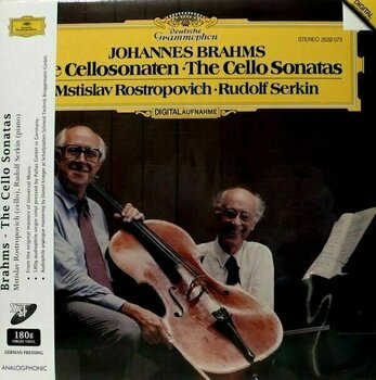 Vinyylilevy Johannes Brahms - The Cello Sonatas (LP) - 1