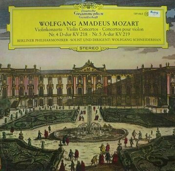 Vinylplade W.A. Mozart - Violinkonzerte No 4 & No 5 (LP) - 1