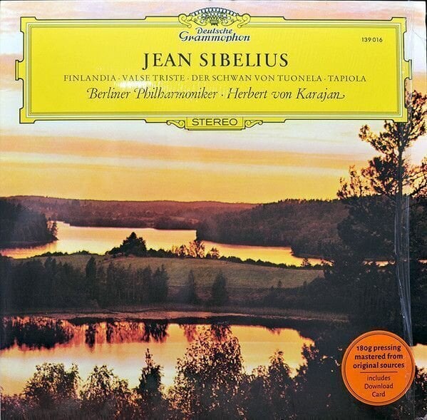 Vinyl Record Herbert von Karajan - Sibelius Finlandia Valse Triste Th (LP)