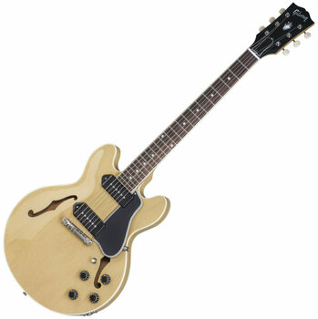 Guitare semi-acoustique Gibson CS-336 Mahogany TV Yellow - 1
