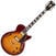 Halvakustisk guitar D'Angelico Deluxe SS Kurt Rosenwinkel Signature Honey Burst