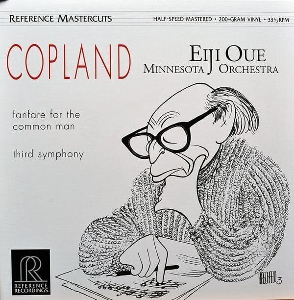 LP plošča Eiji Oue - Copland Fanfare For The Common Man & Third Symphony (200g) (LP)