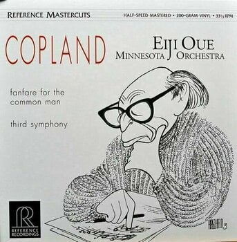 Vinyl Record Eiji Oue - Copland Fanfare For The Common Man & Third Symphony (200g) (LP) - 1