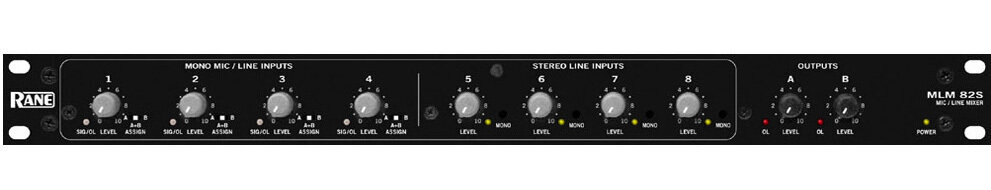 Przedwzmacniacz instalacyjny RANE MLM-82S Przedwzmacniacz instalacyjny