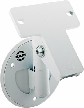 Wall mount for speakerboxes Konig & Meyer 24161 WH Wall mount for speakerboxes - 1