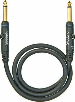 Kabel rozgałęziacz, Patch kabel D'Addario Planet Waves PW-PC-01 Czarny 30 cm Prosty - Prosty - 1