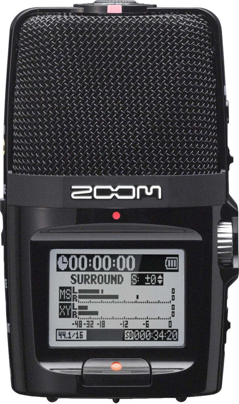 Portable Digital Recorder Zoom H2n Black