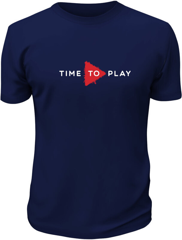 T-Shirt Muziker T-Shirt Time To Play Red 2XL