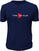T-shirt Muziker T-shirt Time To Play Navy-Rouge 3XL