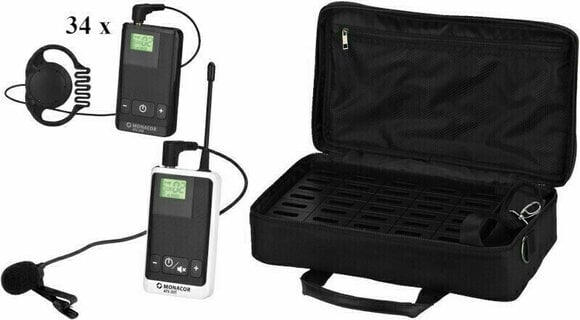 Бежични систем Monacor ATS-20 SET 1/34 Бежични систем - 1