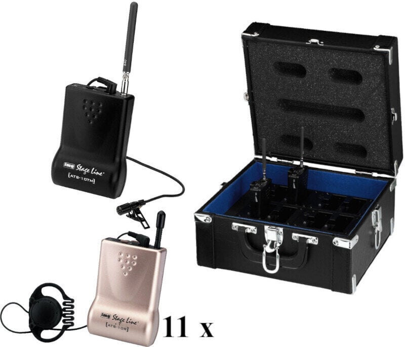 Système sans fil IMG Stage Line ATS-10 SET 1/11 Système sans fil