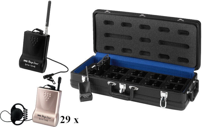 System bezprzewodowy IMG Stage Line ATS-10 SET 1/29 System bezprzewodowy