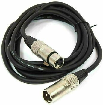 Microphone Cable Lewitz MIC 011 Black 6 m - 1