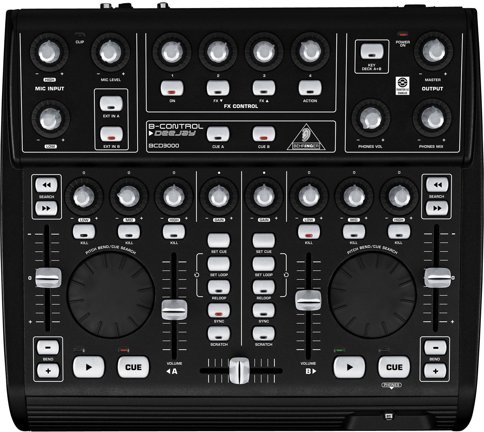 DJ-Mixer Behringer BCD 3000 B-CONTROL DEEJAY